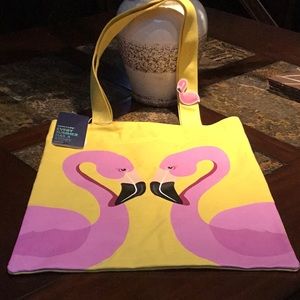 FLAMINGO 🌼 TOTE BEACH GYM BAG HANDBAG